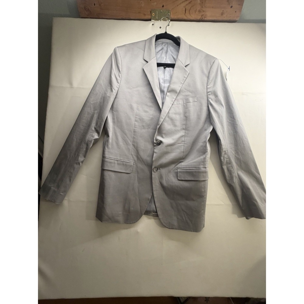 Theory Men's Blazer Double Button Gray Size 40S